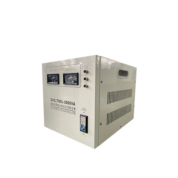 5KVA 5000VA AVR AVS AC220V AC110V SVC TND سلسلة الأجهزة المنزلية المستقرة الجهد الفاز الواحد