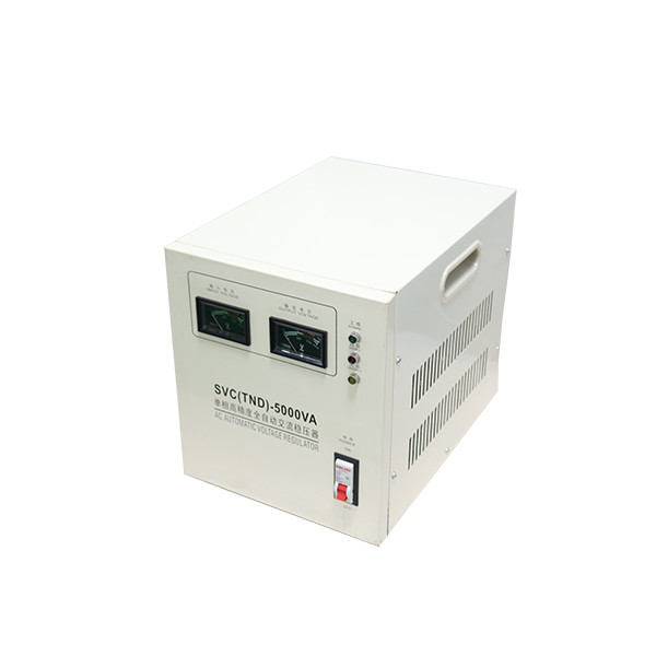 5KVA مُثبت التوتر التلقائي 220V مُثبت الطاقة التيار المتردد ذات المرحلة الواحدة TND ((SVC) - 5000VA