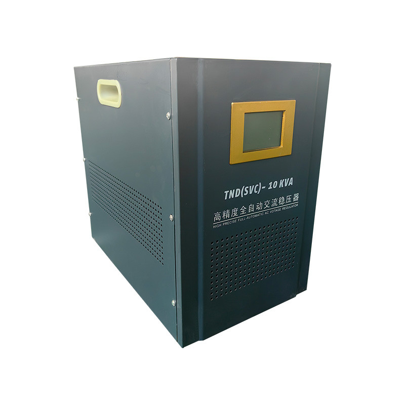 10KVA عالية الجودة 220 فولت واحد المرحلة المثبت التيار التلقائي مع الدقة العالية