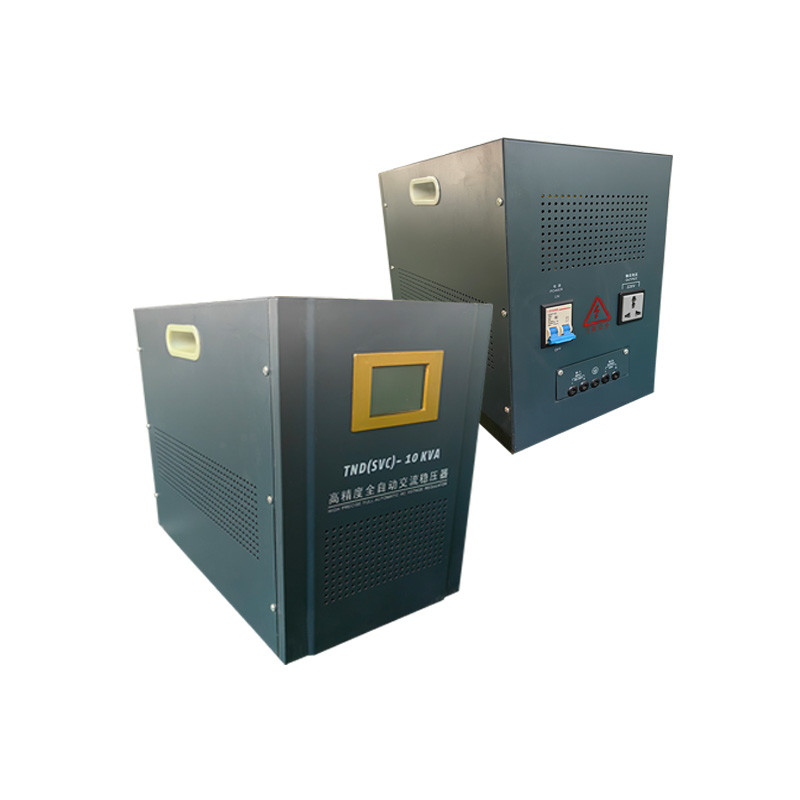 10KVA عالية الجودة 220 فولت واحد المرحلة المثبت التيار التلقائي مع الدقة العالية