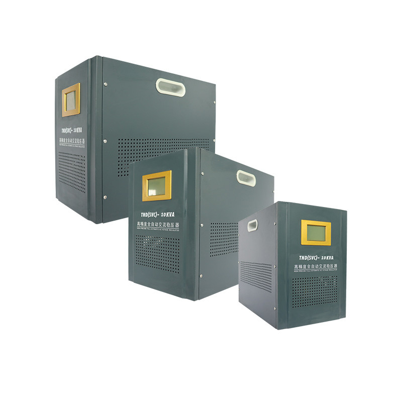 10KVA عالية الجودة 220 فولت واحد المرحلة المثبت التيار التلقائي مع الدقة العالية