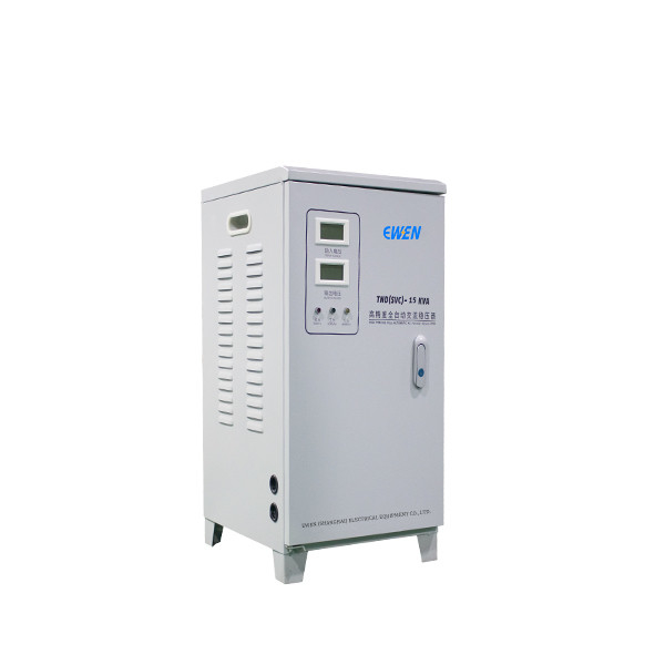 15000VA 220V منظم الجهد التلقائي عالي الجودة للمعدات الكهربائية ذات المرحلة الواحدة