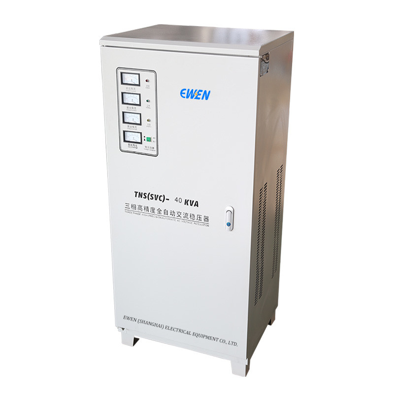 مبيعات المصنع مستقر الجهد ثلاثي المراحل 40KVA 3 مرحلة سيرفو AVR منظم الجهد التلقائي 380V 415V 400V