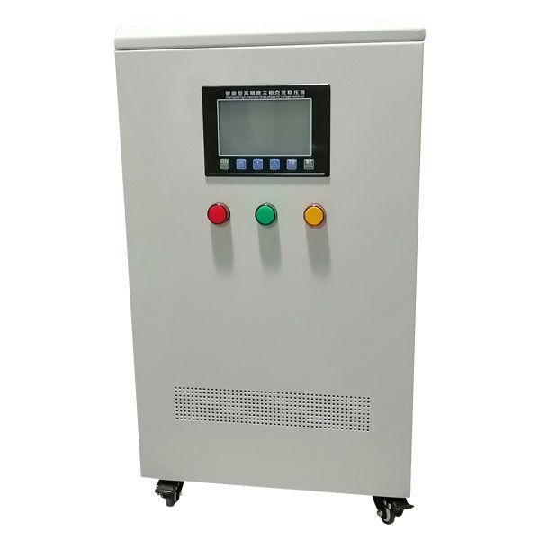50 هرتز - 60 هرتز 3 المرحلة الجهد استقرار مع شاشة عرض LCD الذكية