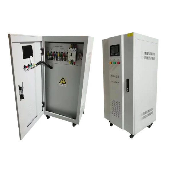 TNS-45KVA AC مضاعفات نوع حماية التيار الزائد منظم الجهد التلقائي