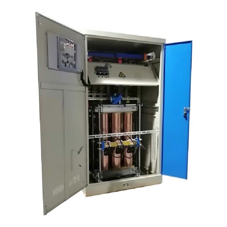 3 P AC طاقة عالية 500KVA منظم الجهد التلقائي الصناعي المعوض
